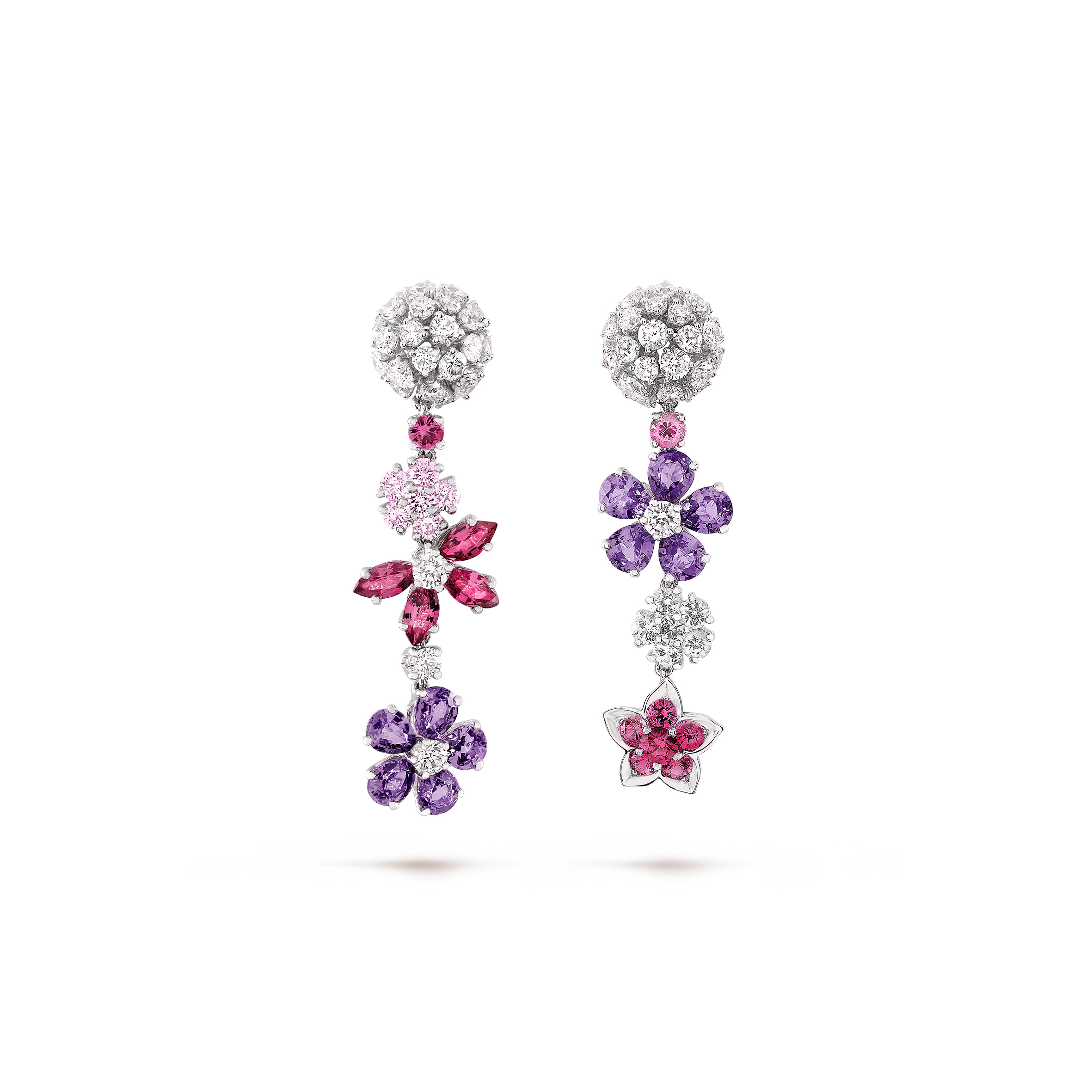 V*N CL*F arpels folie des prÉs earrings vcarp05i00